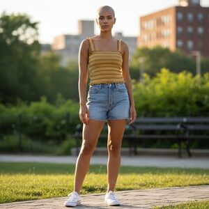 Aeropostale Smocked Romantic 💘 Crop Top Stylish Comfort